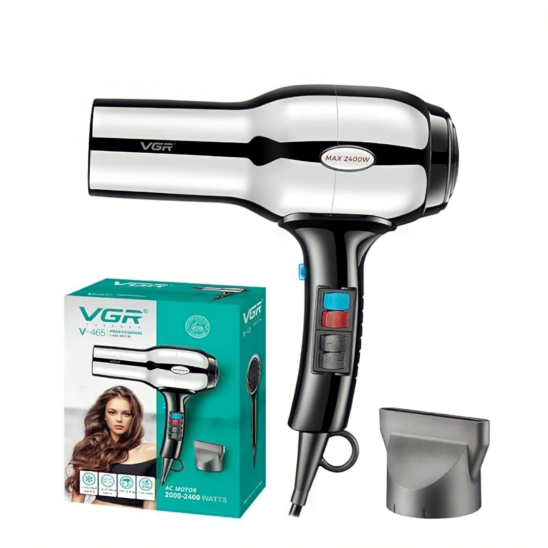 Asciugacapelli Professionale V-465 2400W con Beccuccio