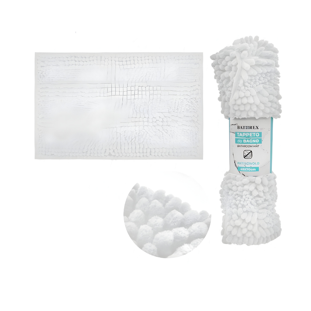 Tappeto da Bagno Antiscivolo Morbido