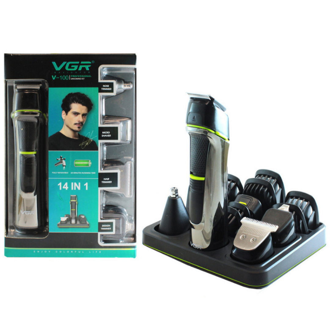 Kit Tagliacapelli Multifunzione 5 in 1 Ricaricabile Completo