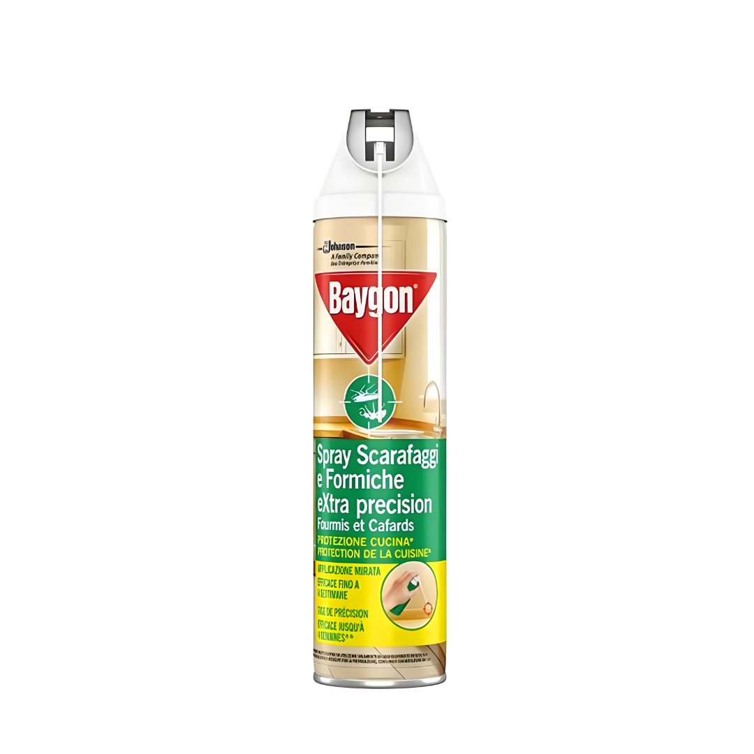 Baygon Spray Scarafaggi e Formiche Extra Precision 400ml
