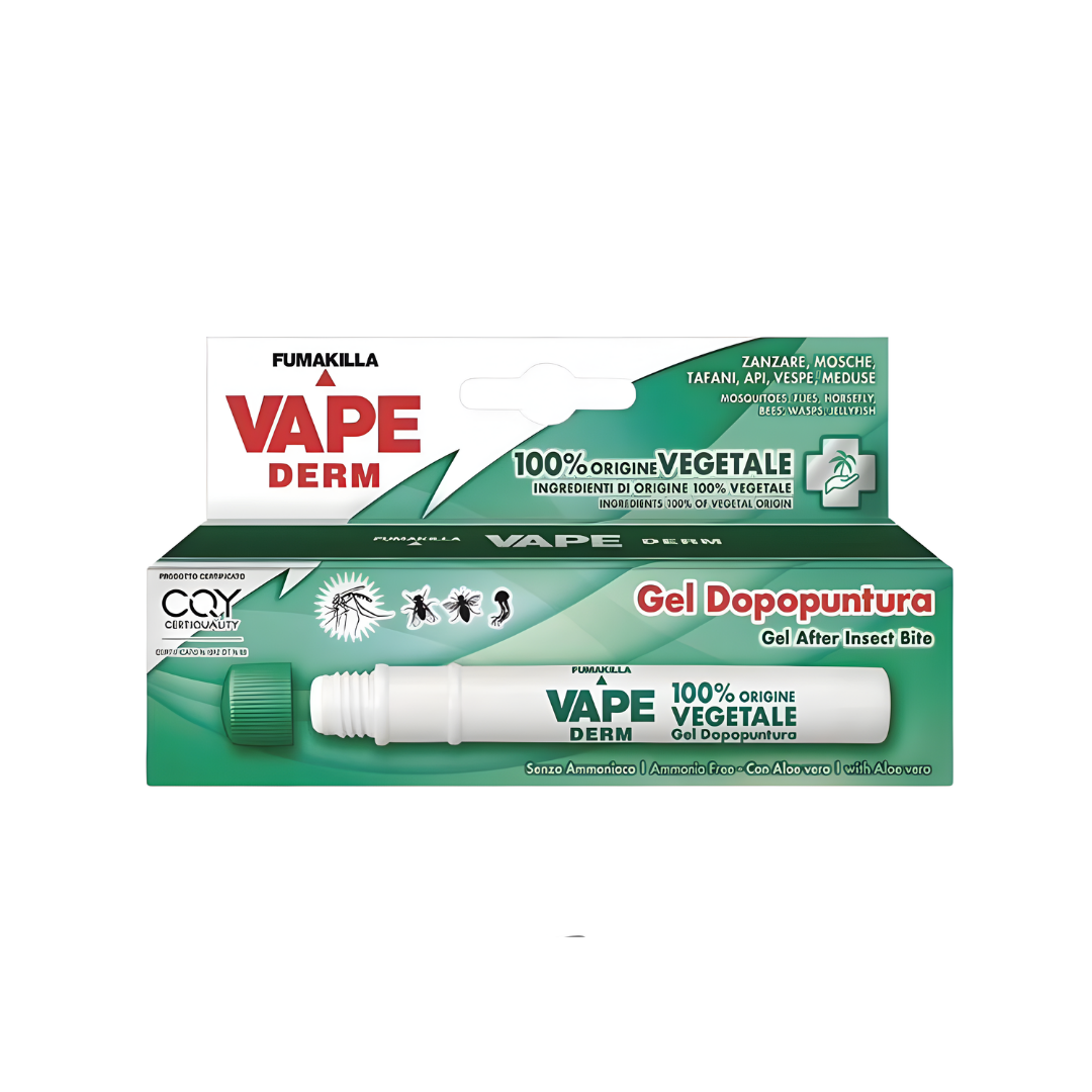 Gel Dopopuntura 100% Vegetale 10ml Lenitivo Insetti