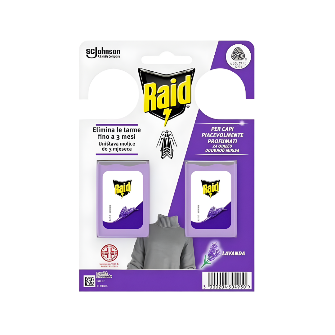 Antitarme Gel Lavanda 2 Pezzi Protezione Armadi