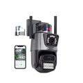 Telecamera WiFi PTZ 1080P Auto Tracking IP66 Sicurezza